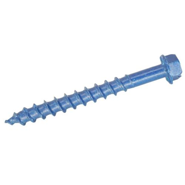 M6.3 x 32  Hex Head Tapper Concrete Wall Screw - Permaseal