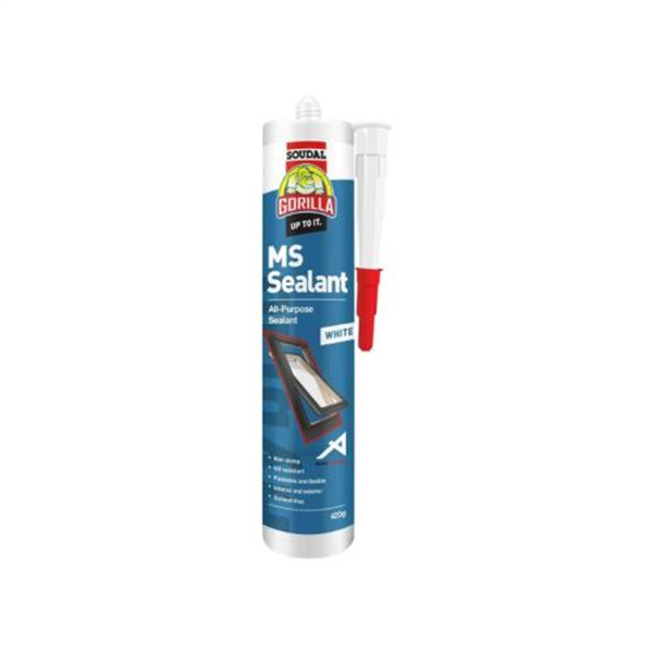 Gorilla MS Sealant - 420gm White