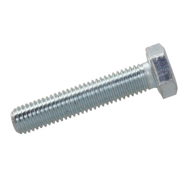 M10X100 10.9 Hex Head Set Screw - Zinc