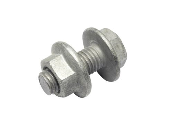 M12x30 Flange Purlin Bolt & Nut 4.6 - Galv