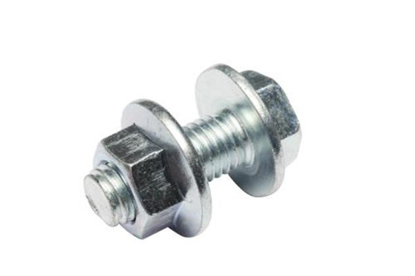 M12x30 Flange Purlin Bolt & Nut 4.6 - Zinc