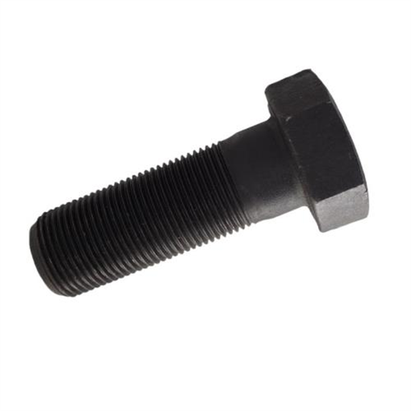 1"X10" UNS(14TPI) Grade 8 Hex Head Bolt Only - Black