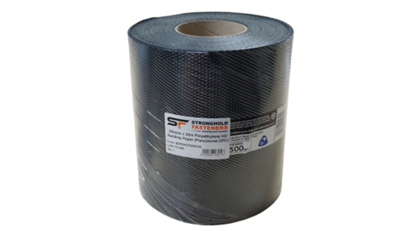 100mm x 30m Polyethylene HD Building Paper (Plascourse DPC)