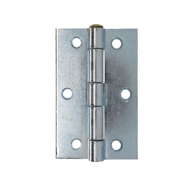 Hinge Butt - Fixed Pin 75mm - Zinc