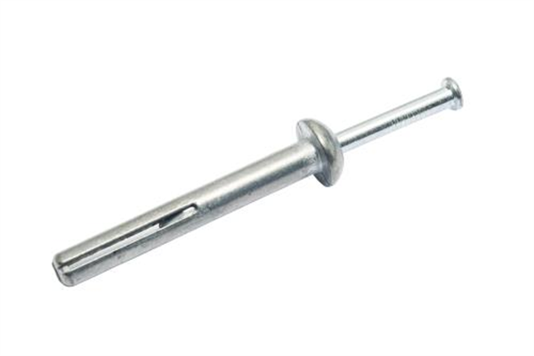 M5 x 22 Round-Head Metal Pin Anchor - Zinc Pin