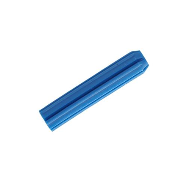 M8 x 38 Blue Nylon Wall Insert Plug