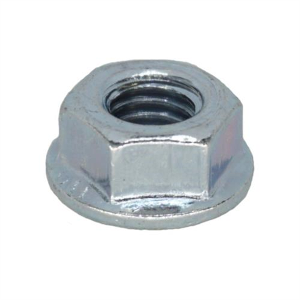 M10 Flange Nut Class 8 - Yellow Zinc