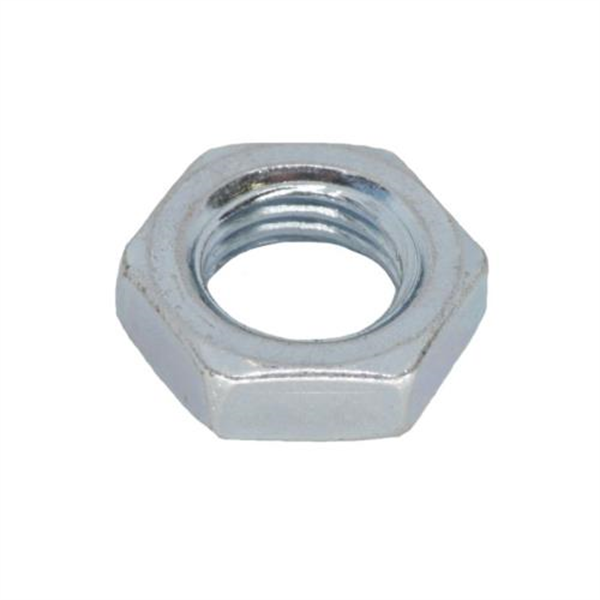 M10 Lock Nuts (Half) 4.6 - Zinc