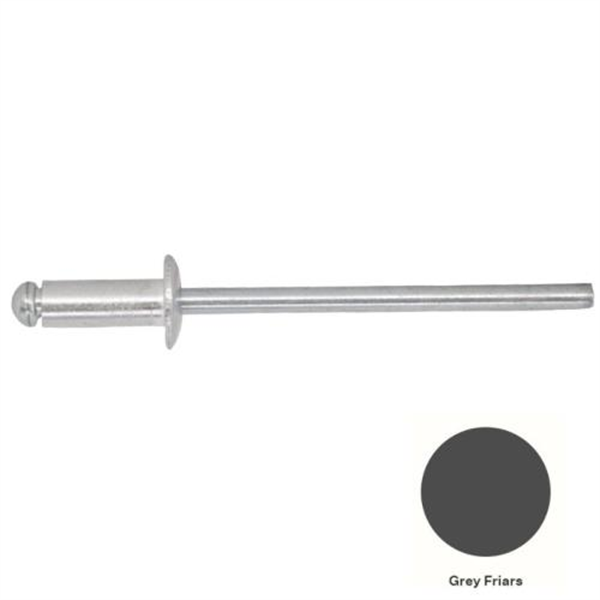 4-3 Pan Head Aluminium & Steel Rivet - GREYFRIARS