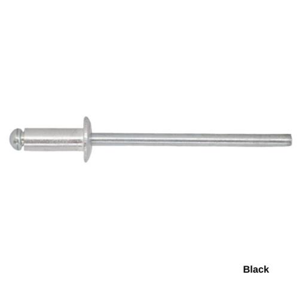 5-3 Pan Head Aluminium & Steel Rivet - BLACK