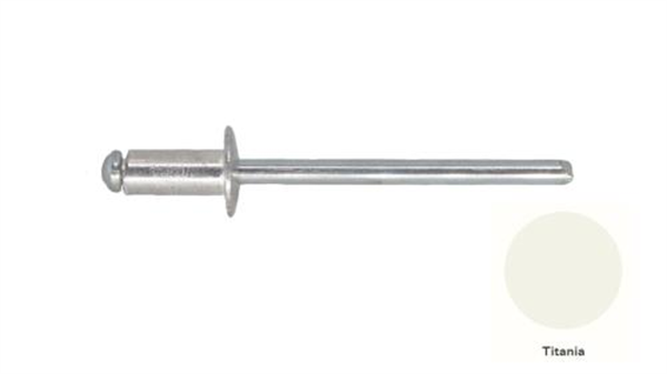 5-3 Pan Head Aluminium & Steel Rivet - TITANIA