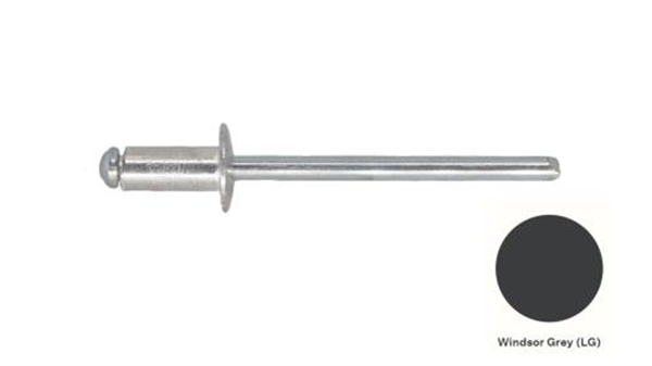 5-3 Pan Head Aluminium & Steel Rivet - WINDSOR GREY