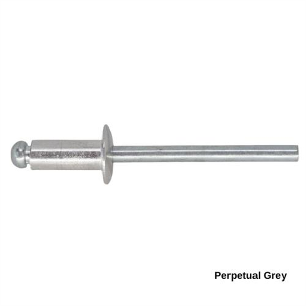 6-4 Pan Head Aluminium & Steel Rivet - PERPETUAL GREY