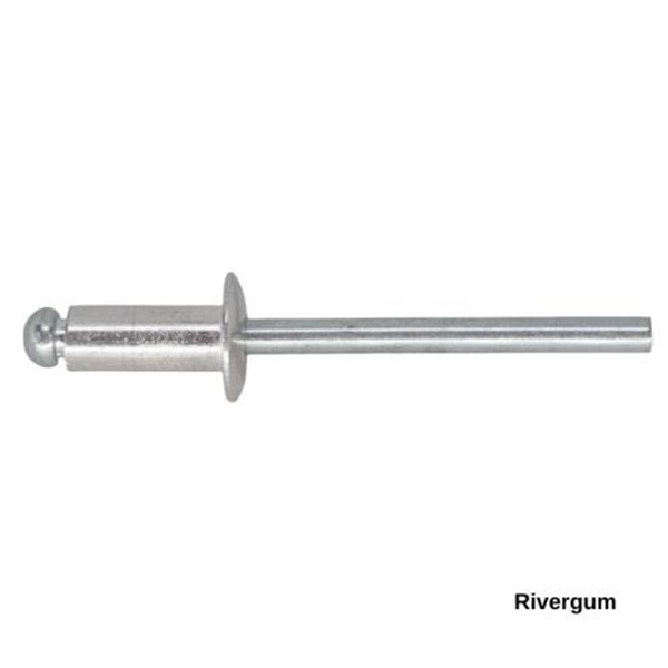 6-4 Pan Head Aluminium & Steel Rivet - RIVERGUM