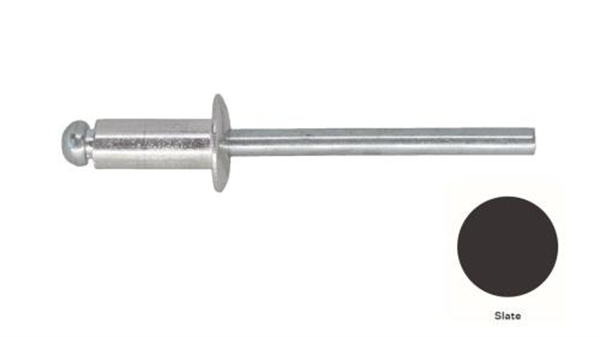 6-4 Pan Head Aluminium & Steel Rivet - SLATE