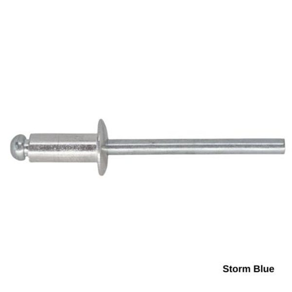 6-4 Pan Head Aluminium & Steel Rivet - STORM BLUE