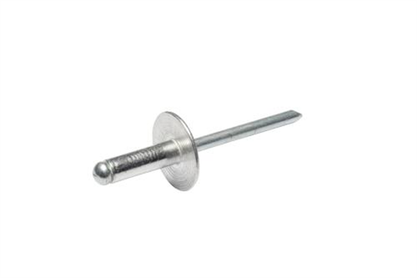 4-2 Pan Head Aluminium & Steel Large Flanged Rivet (3.2x1.6-