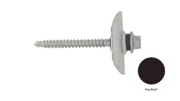 13GX65mm Self Drilling Universal Screw Assembled With Trmdek Profile Washer +35mm EPDM- FLAXPOD