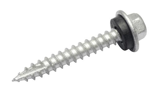 10G-12x25mm Hex Head Self Drilling Timber Screw - Galv + Seal