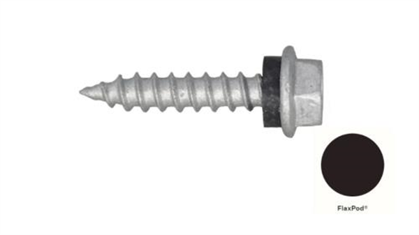 10G-12x25mm Hex Head Self Drilling Timber Screw - Galv + Seal-FLAXPOD