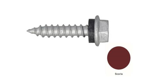 10G-12x25mm Hex Head Self Drilling Timber Screw - Galv + Seal-SCORIA