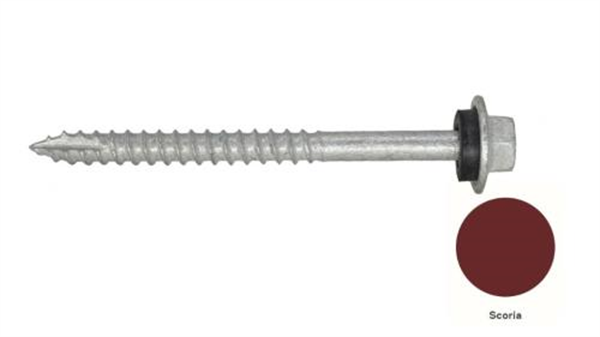 12G-11x65mm Hex Head Self Drilling Timber Screw - Galv + Seal - SCORIA