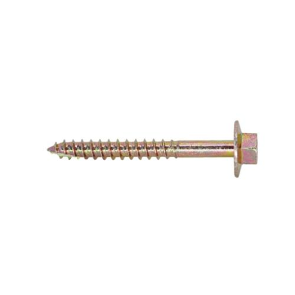 12G-11x25mm Hex Head Self Drilling Timber Screw - Yellow Zinc