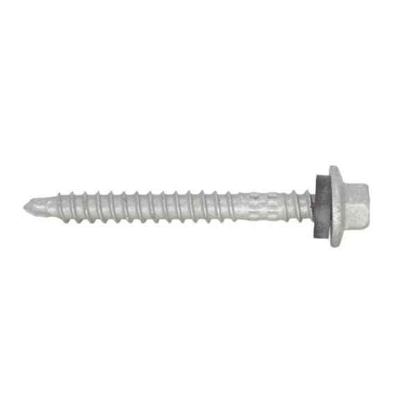 13G-11x55mm Hex Head Top Grip Self Drilling Universal(Timber/Metal) Screw - Galv + Seal