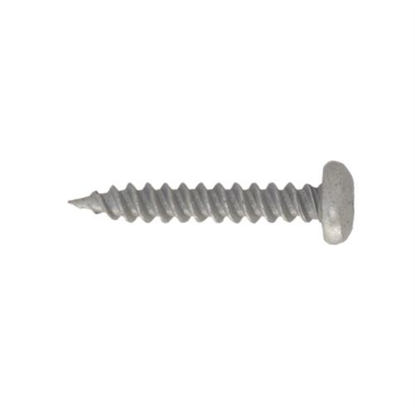 8G x 25 Pan Head Square Drive Self Tapping Screw - Galv