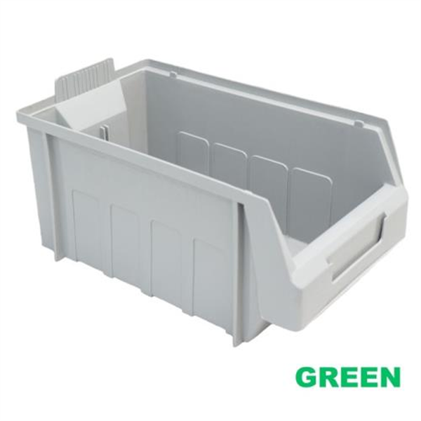 SB4 Plastic Storage Bin (300X185X145) - Green