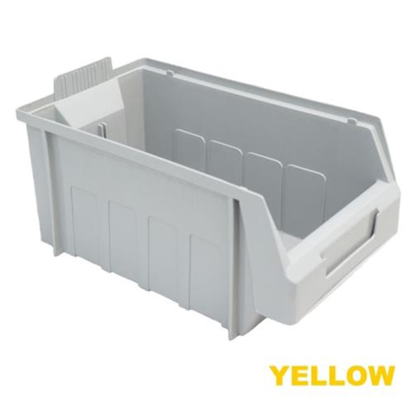 SB4 Plastic Storage Bin (300X185X145) - Yellow