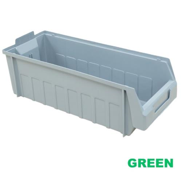 SB6 Plastic Storage Bin (450X185X145) - Green