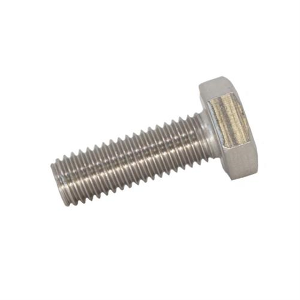 M10X12 Stainless Steel 316 Hex Head Bolt Only