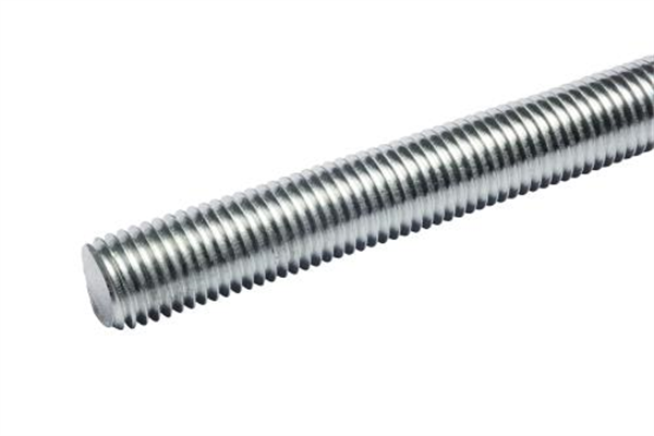 M24X1m Grade 10.9 Threaded Rod - Zinc