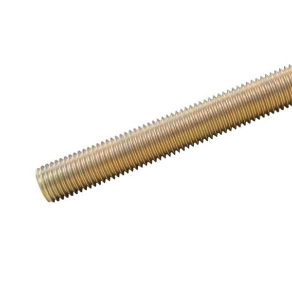 M10X1m 8.8 Threaded Rod - Yellow Zinc