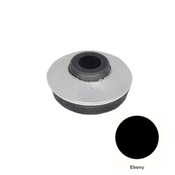 14G x 25mm x 1.2mm Aluminium EPDM Bonded Washer - EBONY