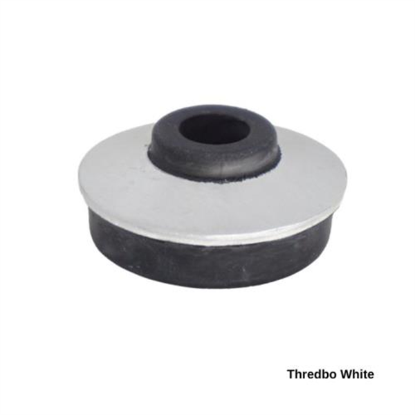 14G x 25mm x 1.2mm Aluminium EPDM Bonded Washer - THREDBO WHITE