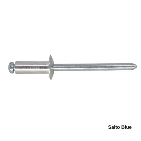 6-5 Pan Head Aluminium & Steel Rivet - SAITO BLUE