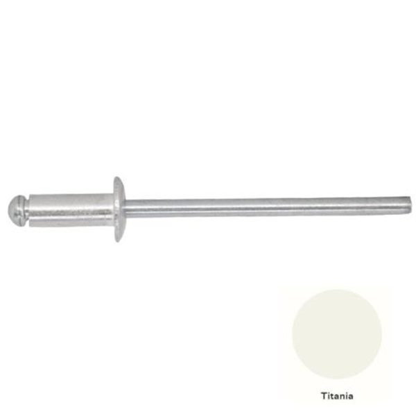 4-3 Pan Head Aluminium & Steel Rivet - TITANIA