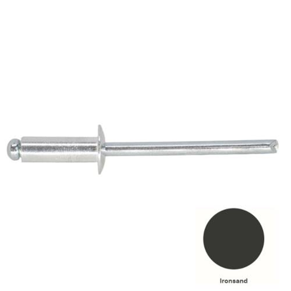 6-6 Pan Head Aluminium & Steel Rivet - IRONSAND