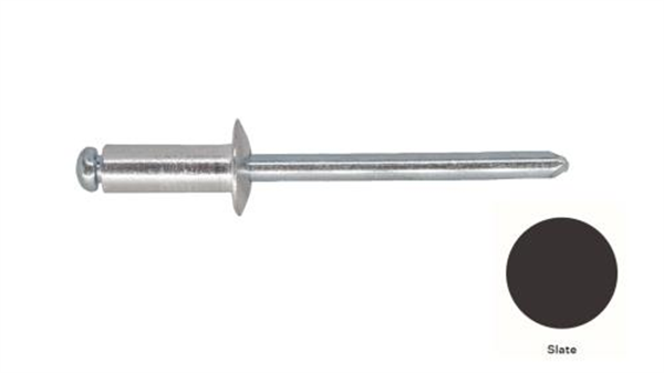 6-5 Pan Head Aluminium & Steel Rivet - SLATE