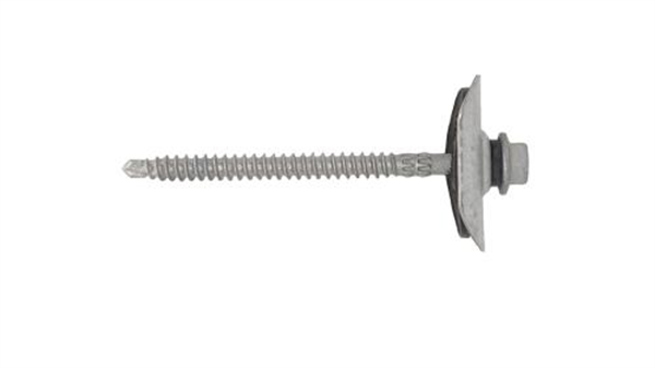 14GX90mm Self Drilling Universal Screw Assembled With Trmdek Profile Washer +35mm EPDM