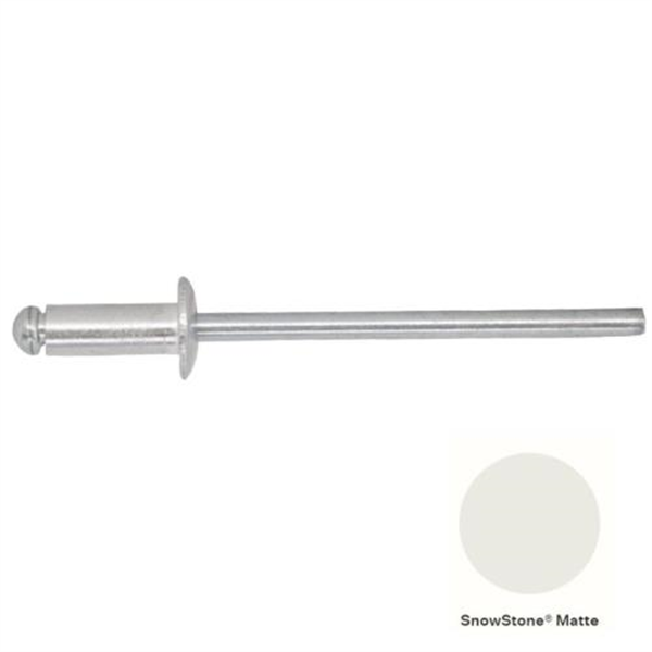 4-3 Pan Head Aluminium & Steel Rivet - SNOWSTONE MATTE