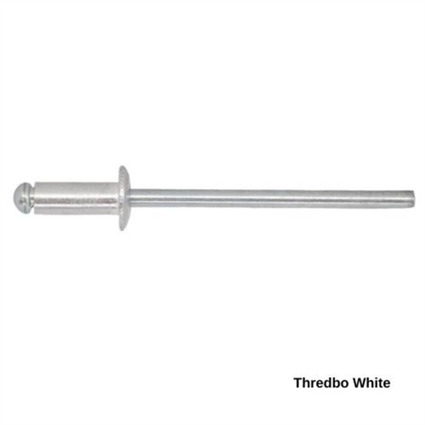 4-3 Pan Head Aluminium & Steel Rivet - THREDBO WHITE