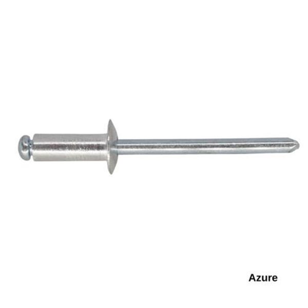 6-5 Pan Head Aluminium & Steel Rivet - AZURE