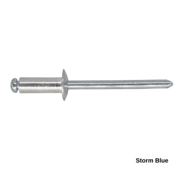 6-5 Pan Head Aluminium & Steel Rivet - STORM BLUE