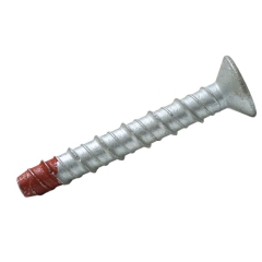 M6.5 x 75 Countersunk Masonry Screw Bolt - Galv