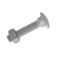 M12X30 Coach Bolt & Nut - Galv