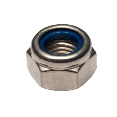 M10 Stainless Steel Nyloc Nut - 316