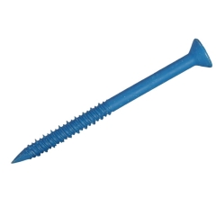 M6.3 x 83 Masonry Countersunk Wall Screw - Blue Ruspert